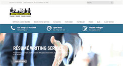 Desktop Screenshot of corporateladderresumes.com